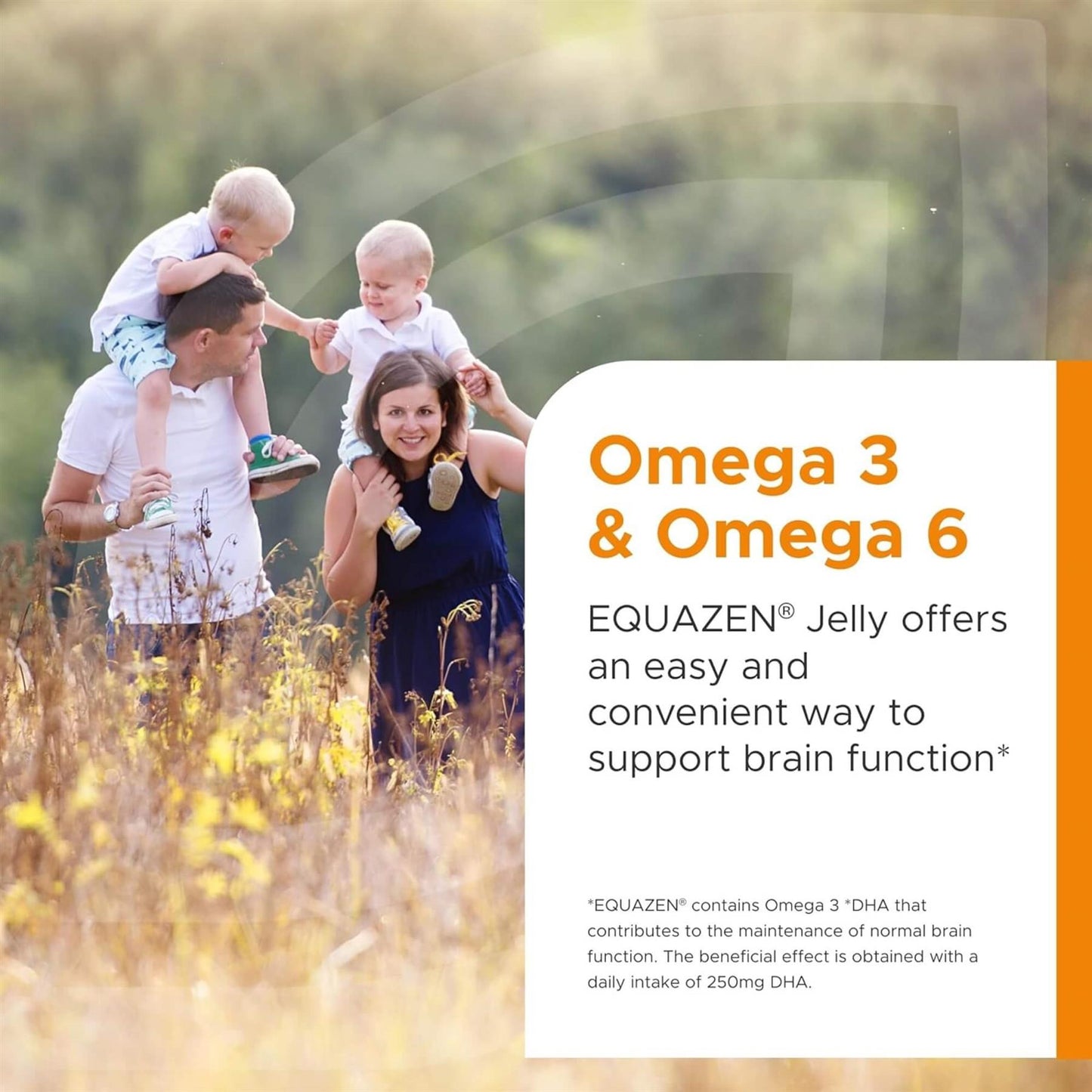 Equazen Jelly - Omega 3 & 6 Fish Oil Supplement - 30 Jelly Drops