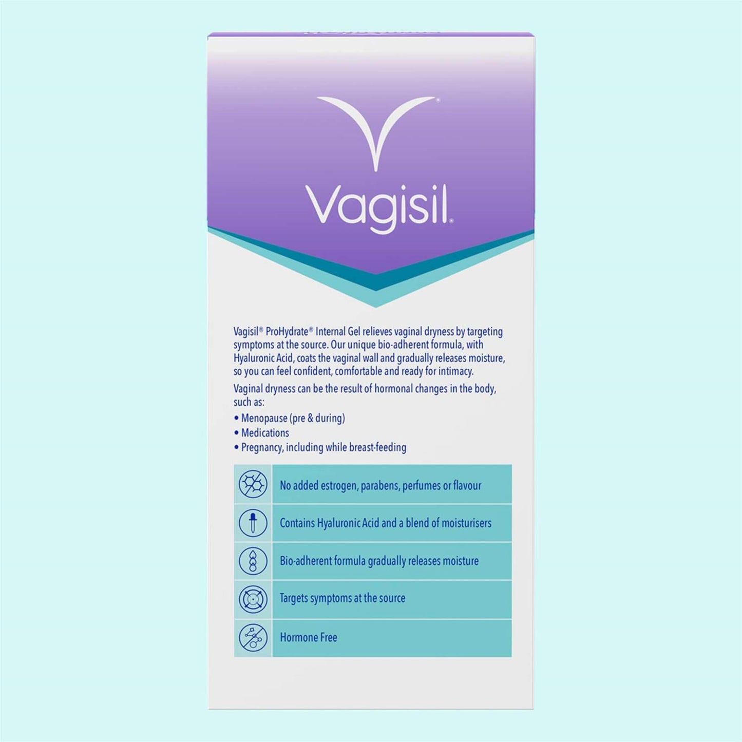 Vagisil ProHydrate Internal Moisturising Gel 6 x 5g