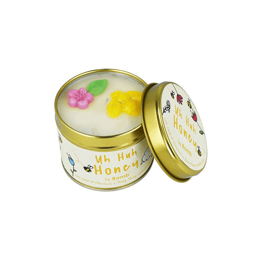 Bomb Cosmetics Tin Candle - Uh Huh Honey