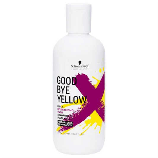 Schwarzkopf Professional Goodbye Yellow Neutralizing Bonding Wash Shampoo