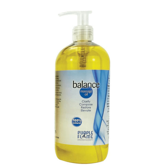 Purple Flame Massage Oil - Balance
