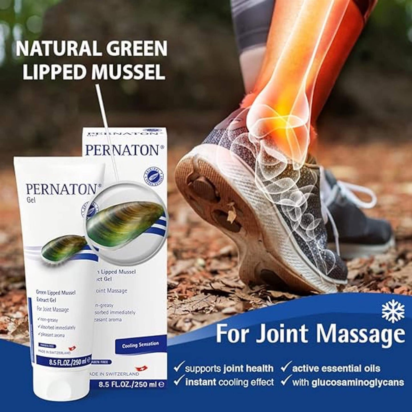 Pernaton Green Lipped Mussel Extract Joint Care Gel