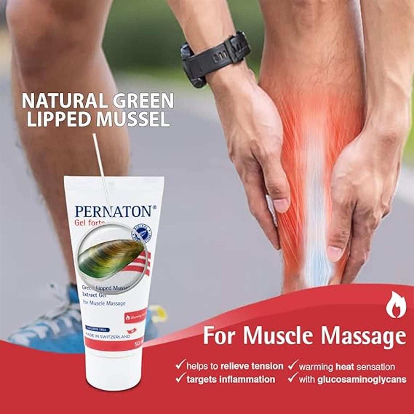 Pernaton Forte Green Lipped Mussel Joint Care Gel