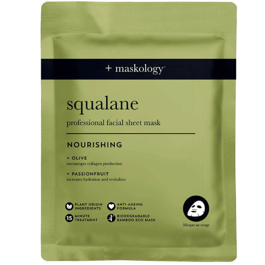 Maskology Squalane Professional Face Sheet Mask