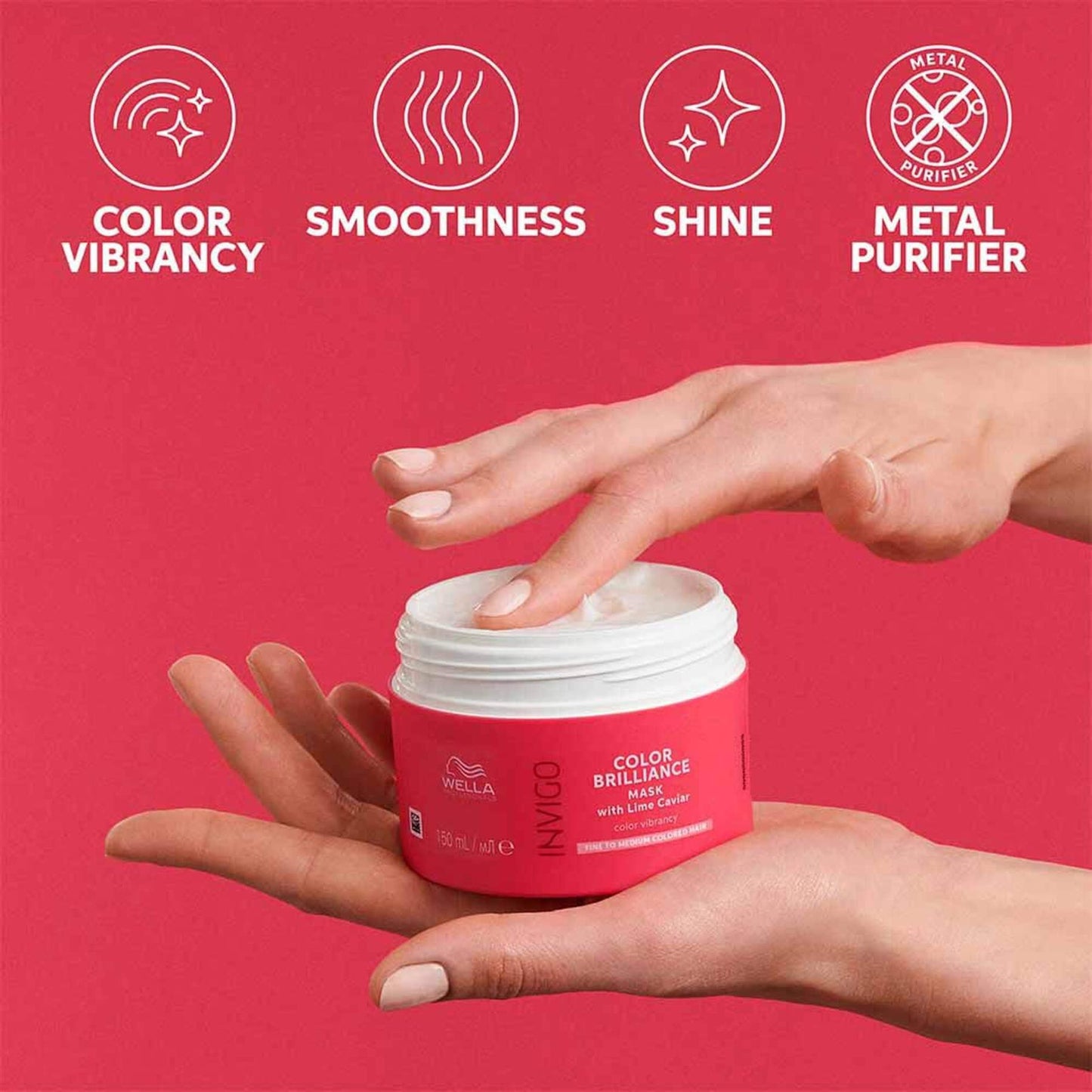 Wella Professional Invigo Color Brilliance Mask - Fine to Medium Hair