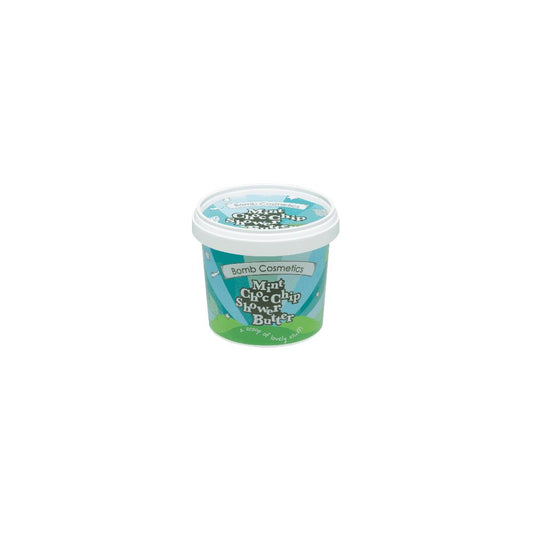 Bomb Cosmetics Cleansing Shower Butter - Mint Choc Chip - 365ml