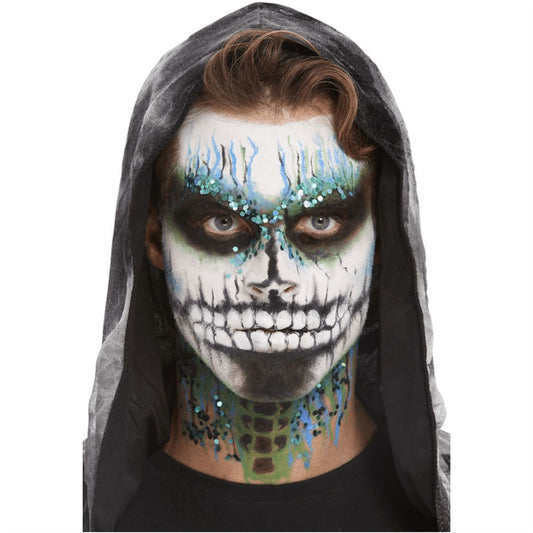 Smiffy's Make Up FX Deluxe Glow In The Dark Skeleton Kit
