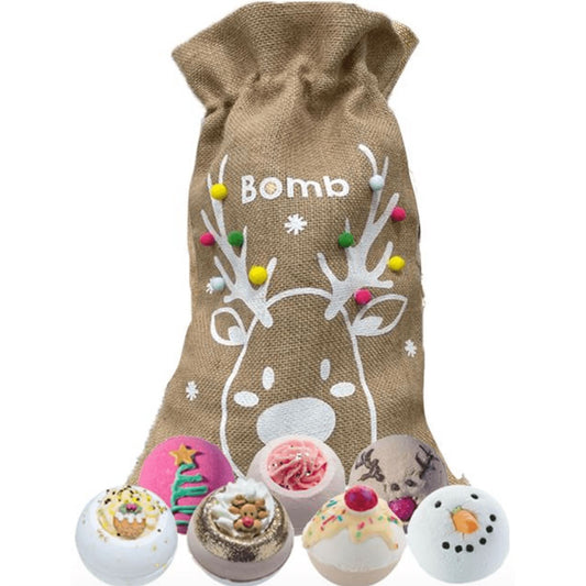 Bomb Cosmetics Santas Sack - Christmas Rein-Cheer Gift Set