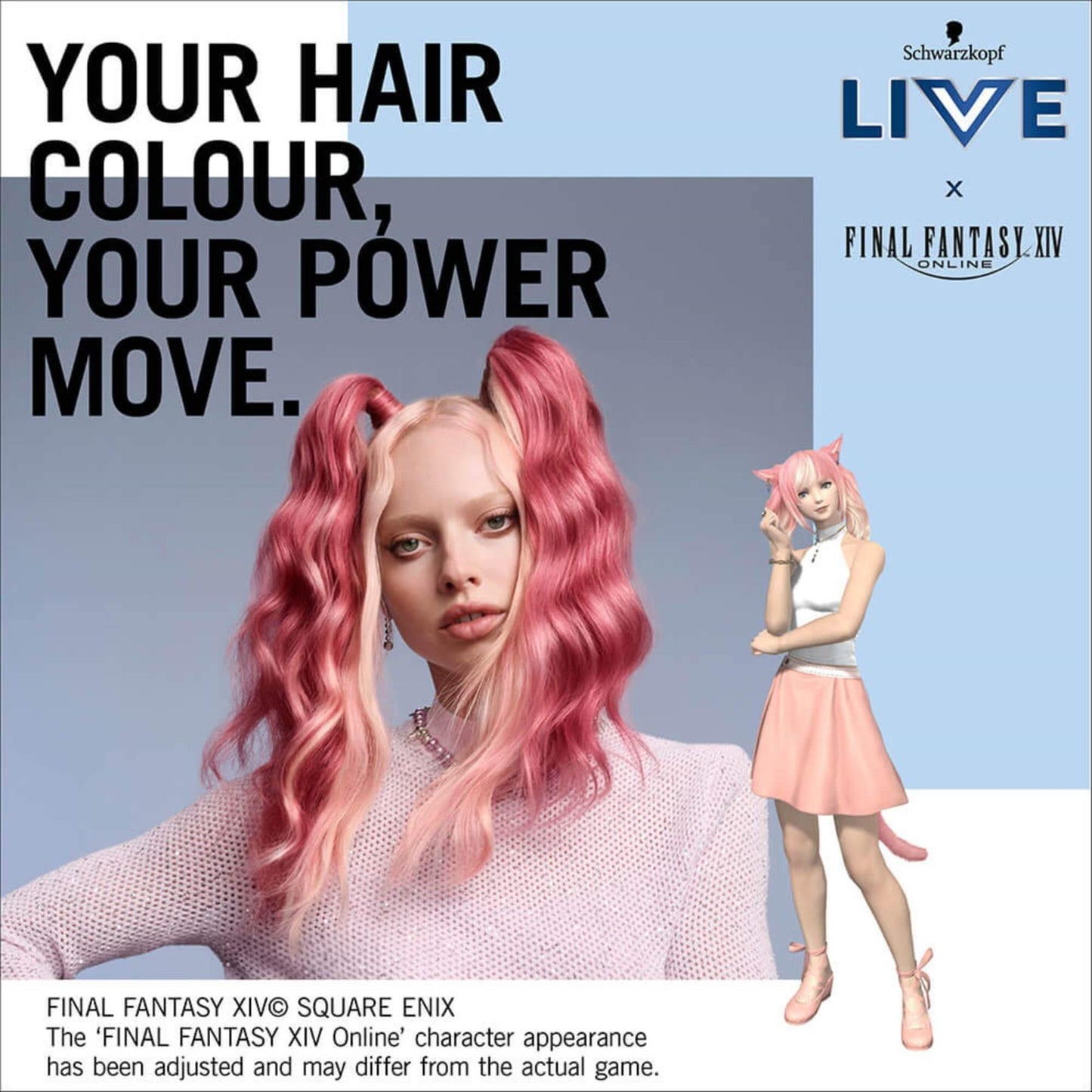 Schwarzkopf Live Ultra Brights Or Pastel - Final Fantasy