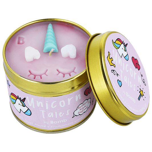 Bomb Cosmetics Tin Candle - Unicorn Tales