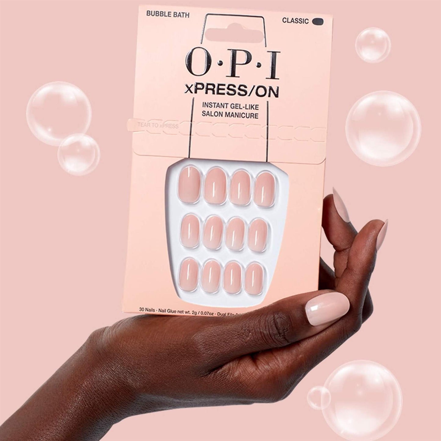 OPI xPRESS/ON Classic Instant Gel Effect False Nails