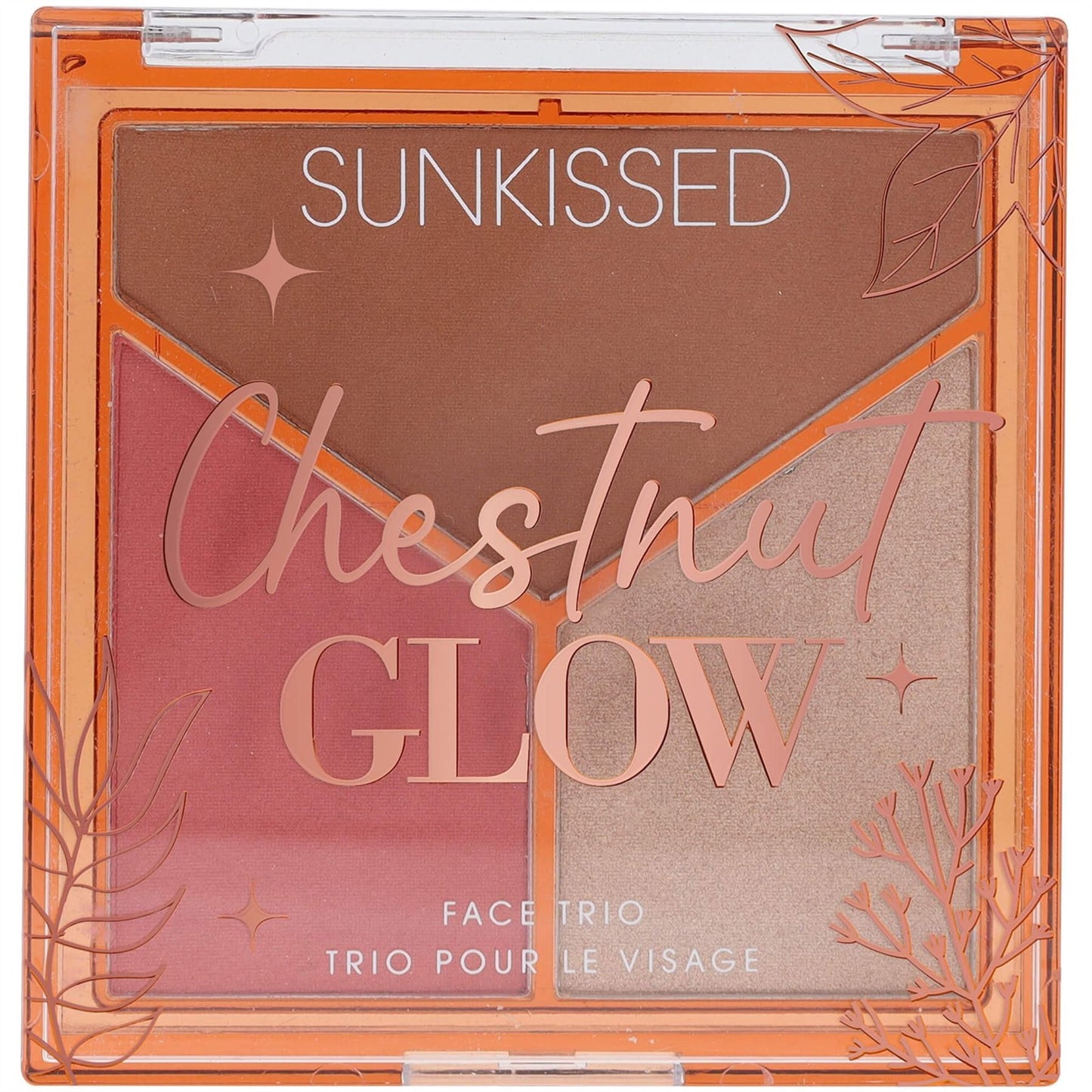 Sunkissed Trio Face Palette - Chestnut Glow