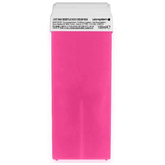 Just Wax Creme Roller Refill Strip Wax Cartridge - Berrylicious - 6 Pack