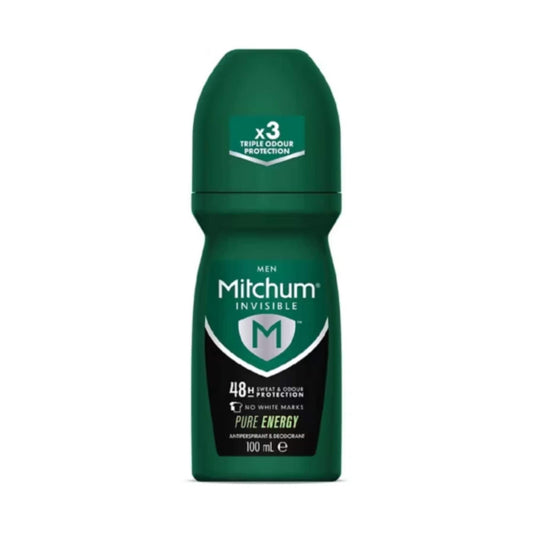 Mitchum Anti Perspirant Roll On for Him - Pure Energy - 100ml