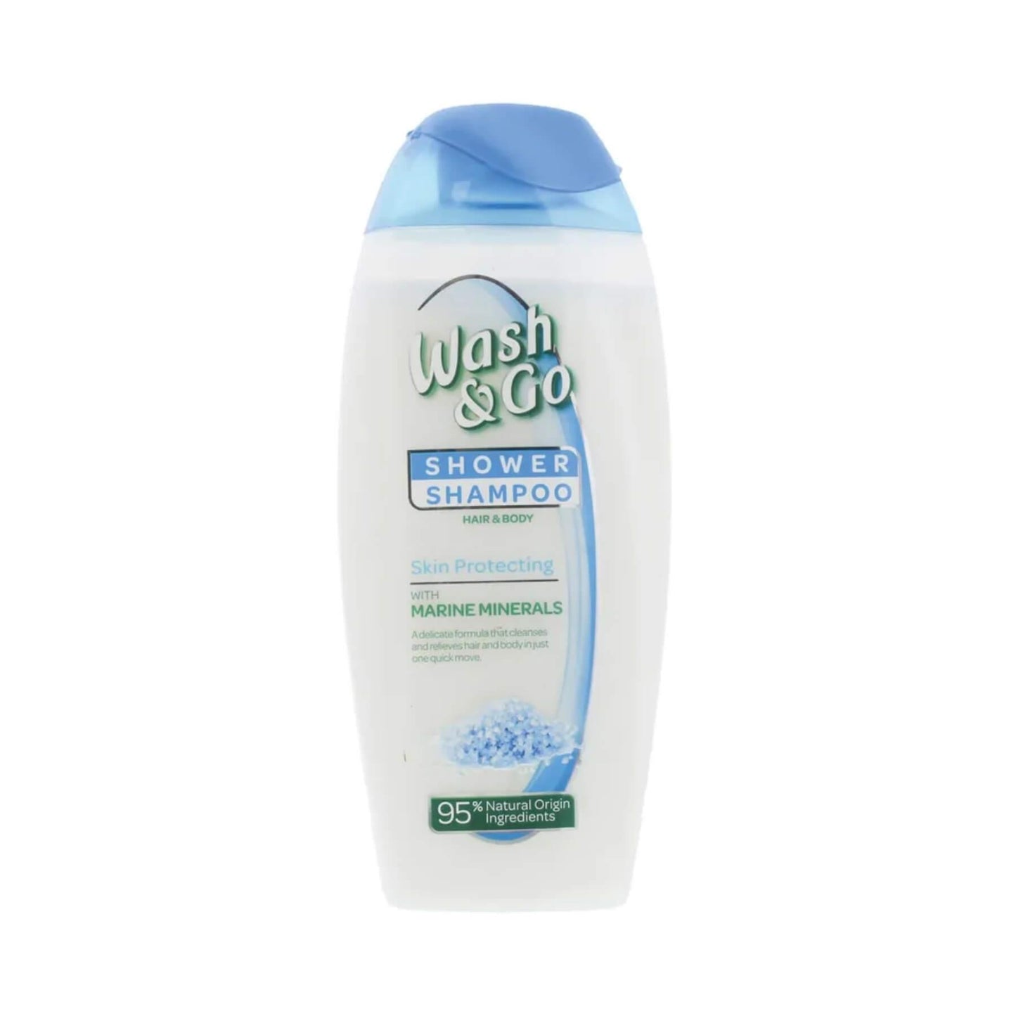 Wash & Go Hair And Body Shower Shampoo - Skin Protecting - 250ml
