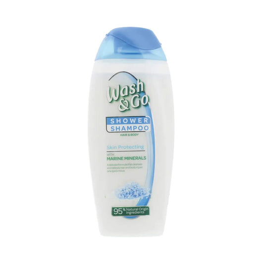 Wash & Go Hair And Body Shower Shampoo - Skin Protecting - 250ml