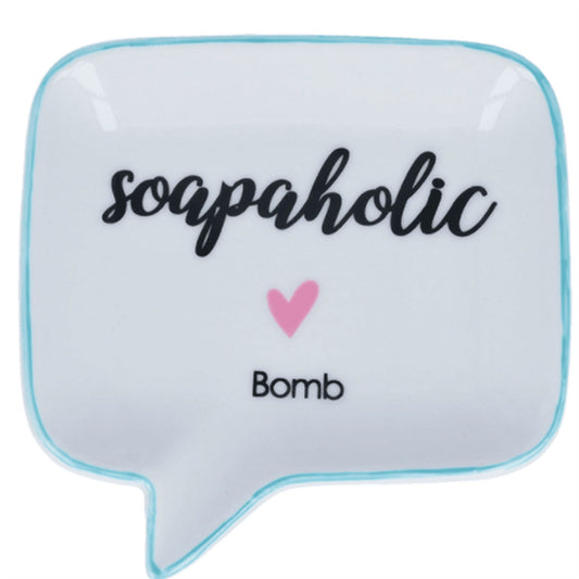 Bomb Cosmetics Soap Dish - Soapaholic
