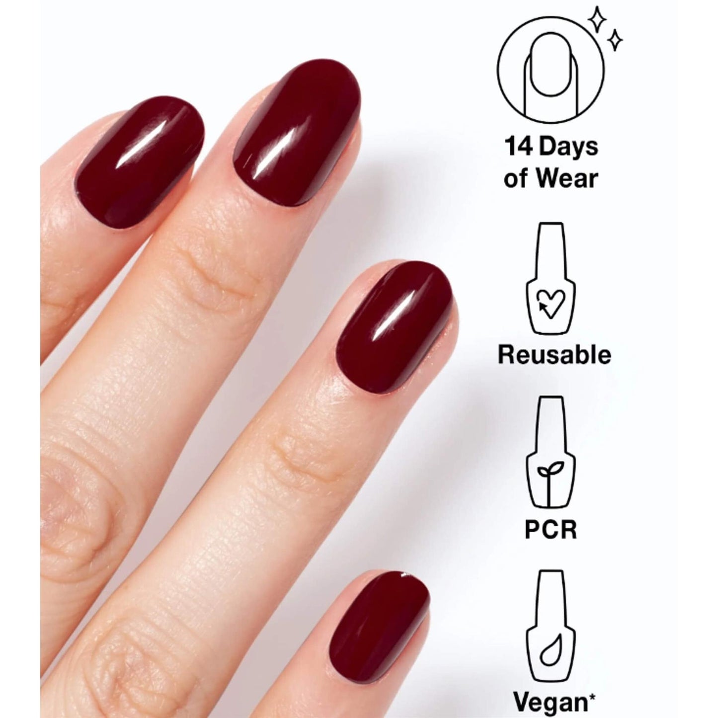 OPI xPRESS/ON Classic Instant Gel Effect False Nails