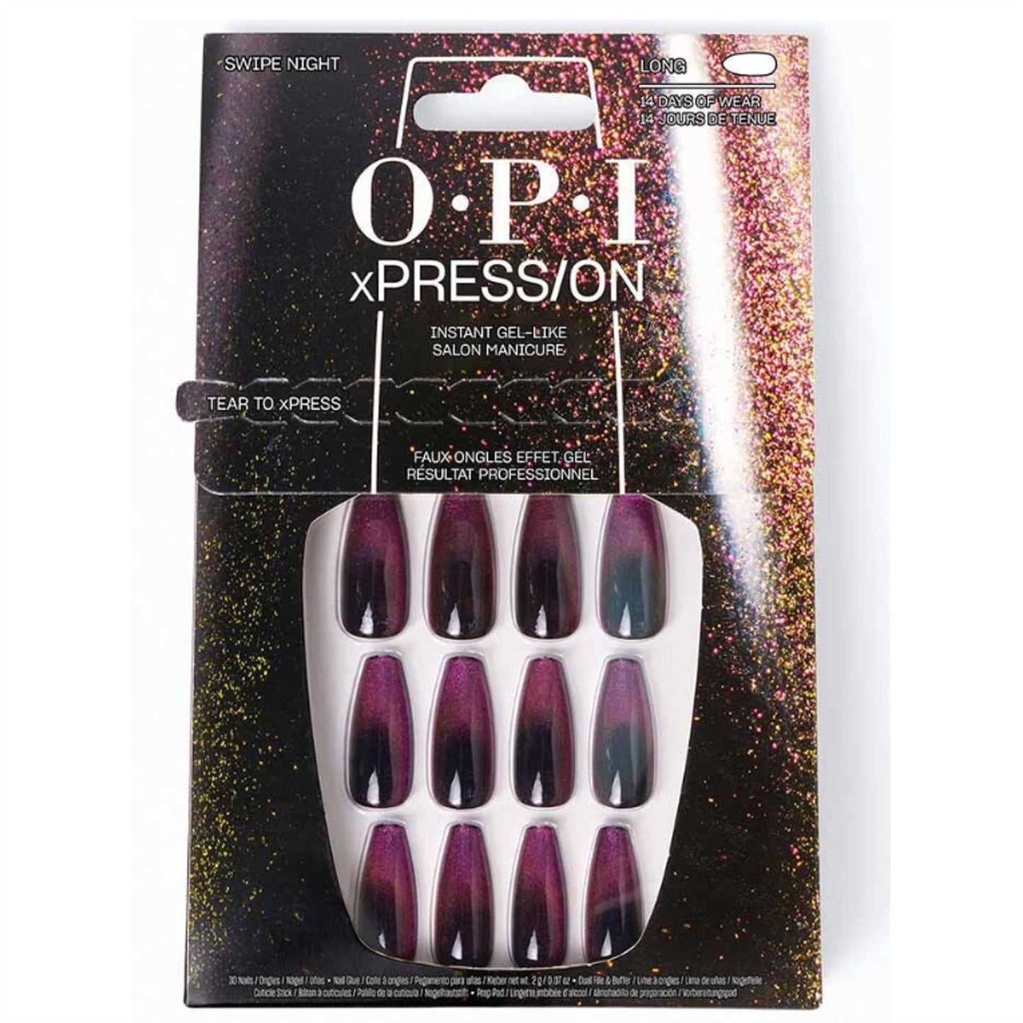 OPI xPRESS/ON Classic Instant Gel Effect False Nails