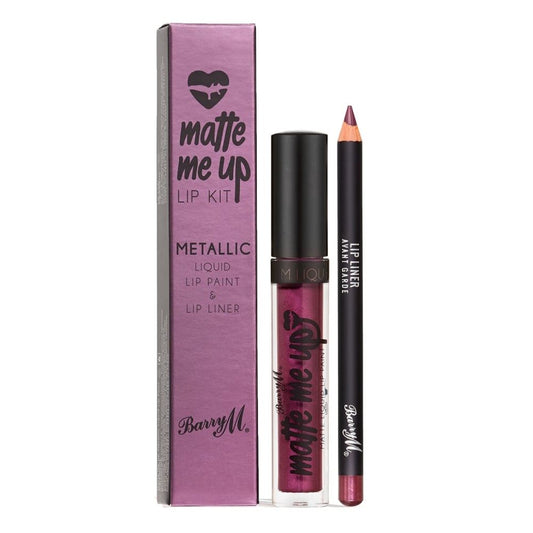 Barry M Metallic Lip Kit - Avant Garde