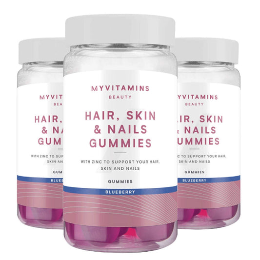 My Vitamins Hair Skin And Nail Gummies - Blueberry