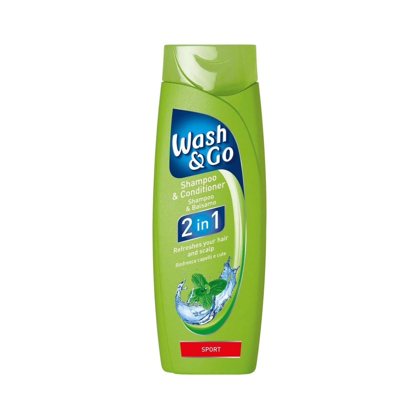 Wash & Go 2 in 1 Shampoo & Conditioner - Sport - 200ml