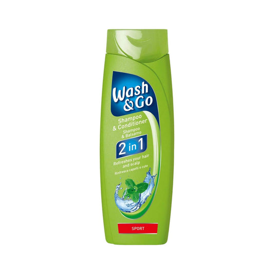 Wash & Go 2 in 1 Shampoo & Conditioner - Sport - 200ml