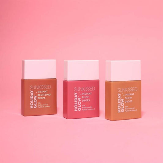 Sunkissed Holiday Glow Makeup Gift Set 3PC