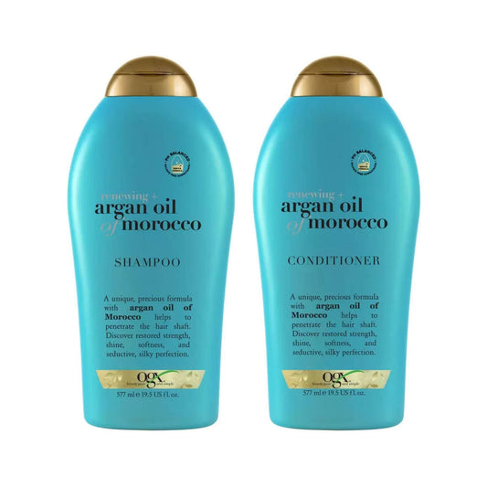 OGX Renewing + Argan Oil of Morocco Shampoo & Conditioner Duo - 2 x 577ml