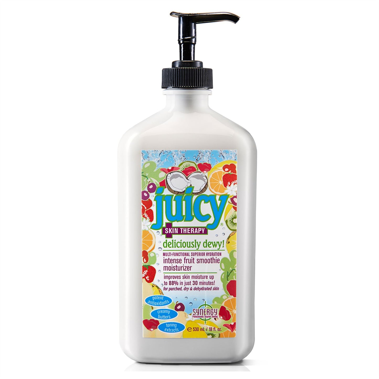 Synergy Tan Intense Fruit Smoothie Moisturiser - Deliciously Dewy - 530ml