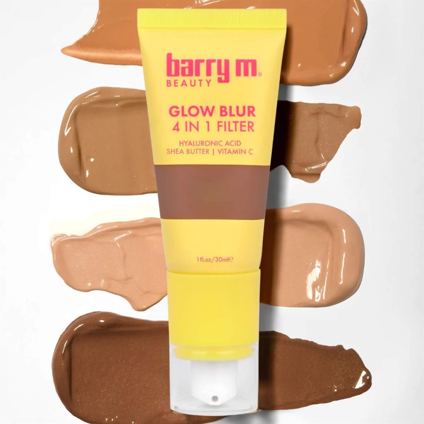 Barry M Glow Blur Tinted Moisturiser 4 in 1 Filter 30ml