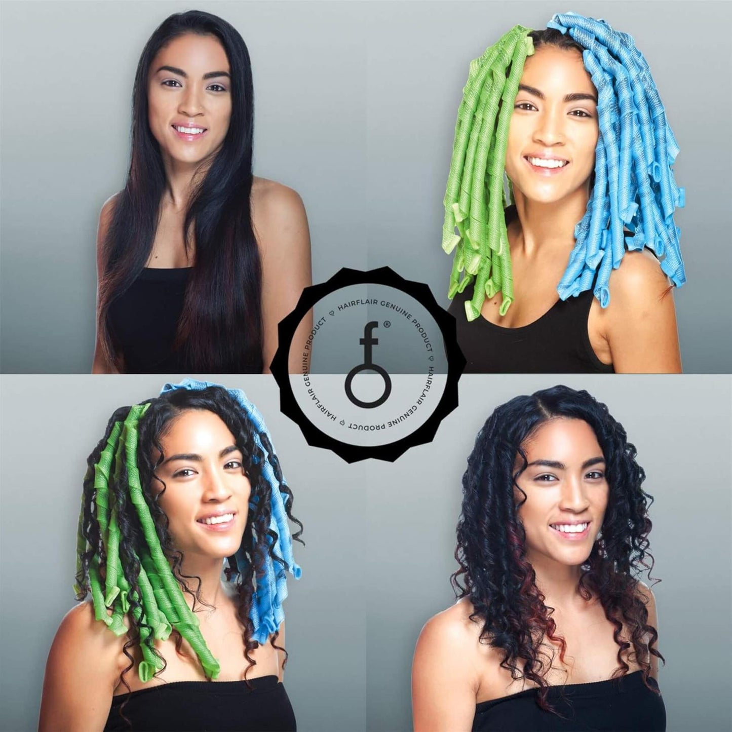 Curlformers Styling Kit - Classic Corkscrew Curls Extra Long