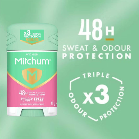 Mitchum Deodorant Stick for Her - Powder Fresh - 41g