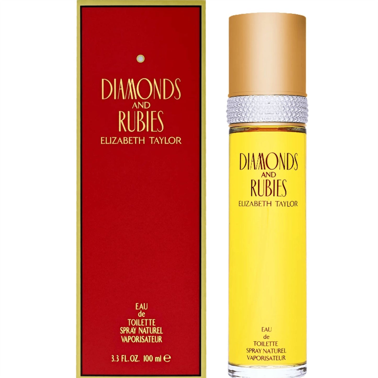 Elizabeth Taylor Diamonds & Rubies Eau De Toilette for Her - 100ml