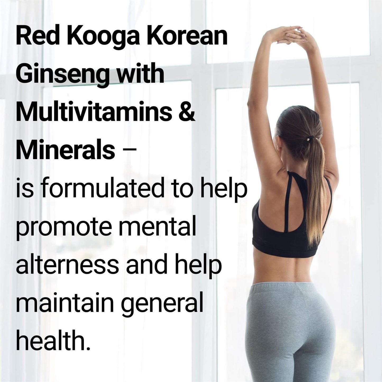 Red Kooga Korean Ginseng & Multivitamin + Minerals 32 Tablets