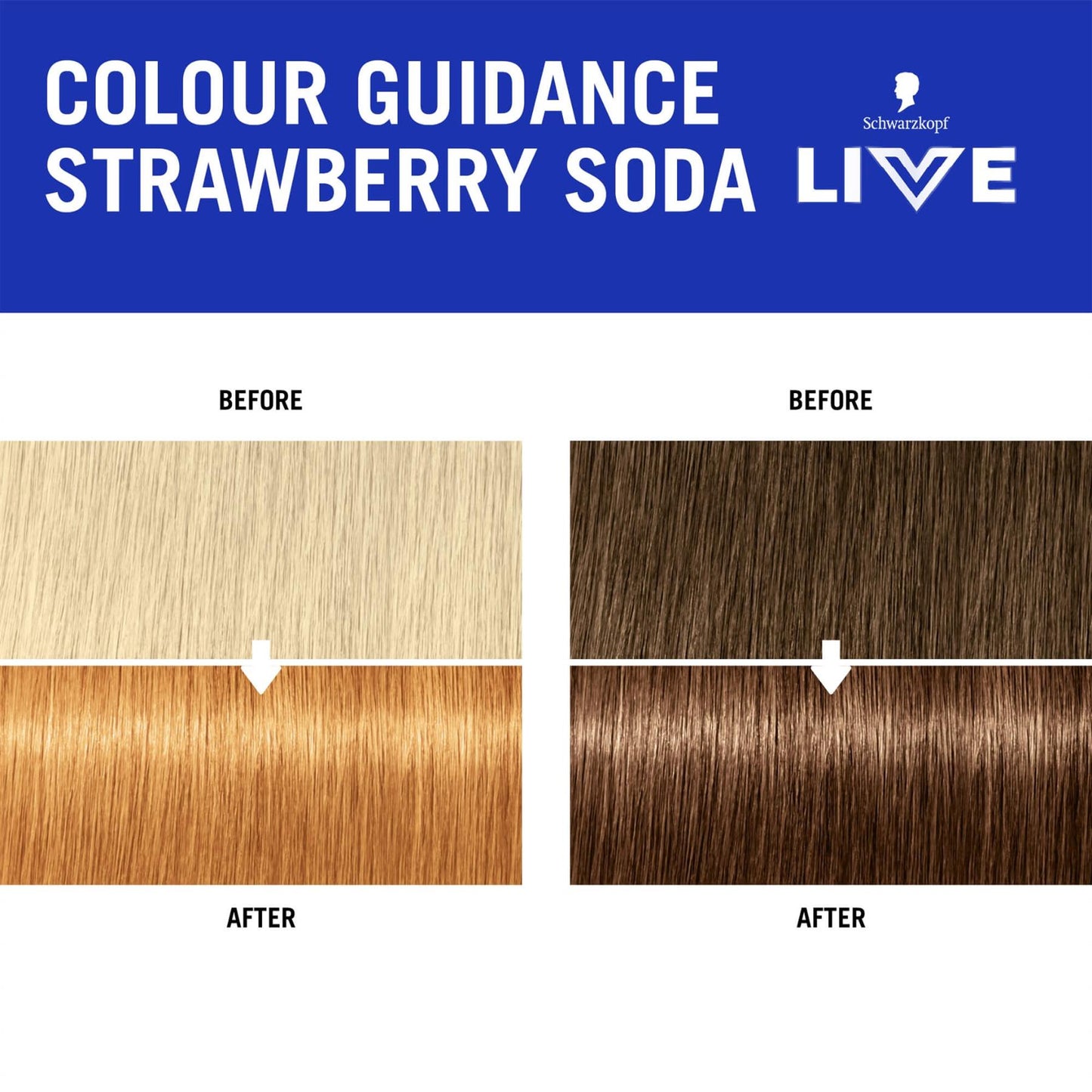 Schwarzkopf LIVE Go Gloss Strawberry Soda Colour & Shine Hair Gloss 150ml