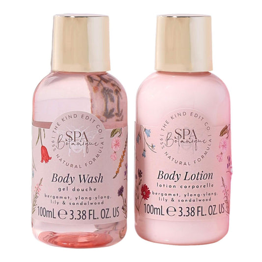 The Kind Edit Co Spa Botanique Mini Shower Pouch