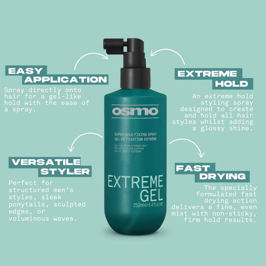 Osmo Extreme Gel Super Hold Fixing Spray 250ml