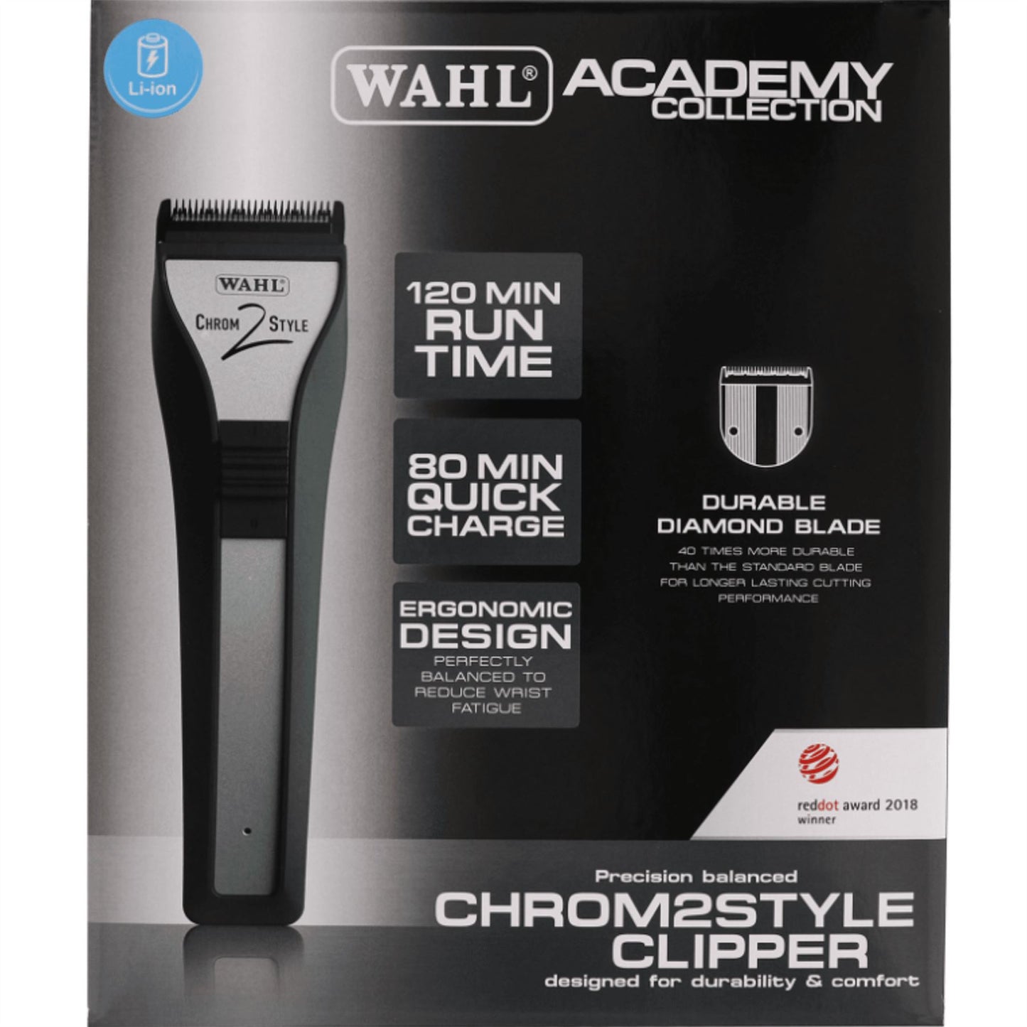 Wahl Acadamy Collection Chrom2Style Hair Clipper