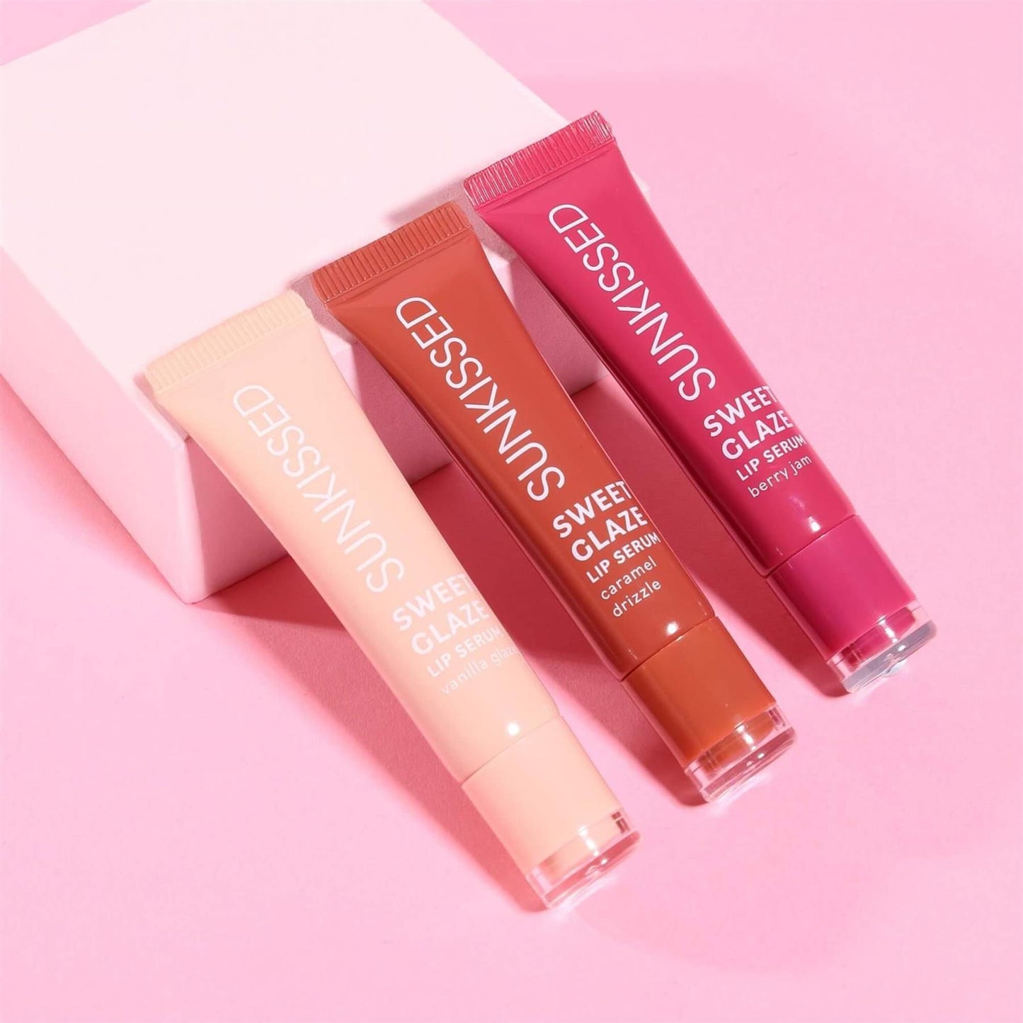 Sunkissed Sweet Glaze Lip Serum Trio - 3 x 10ml