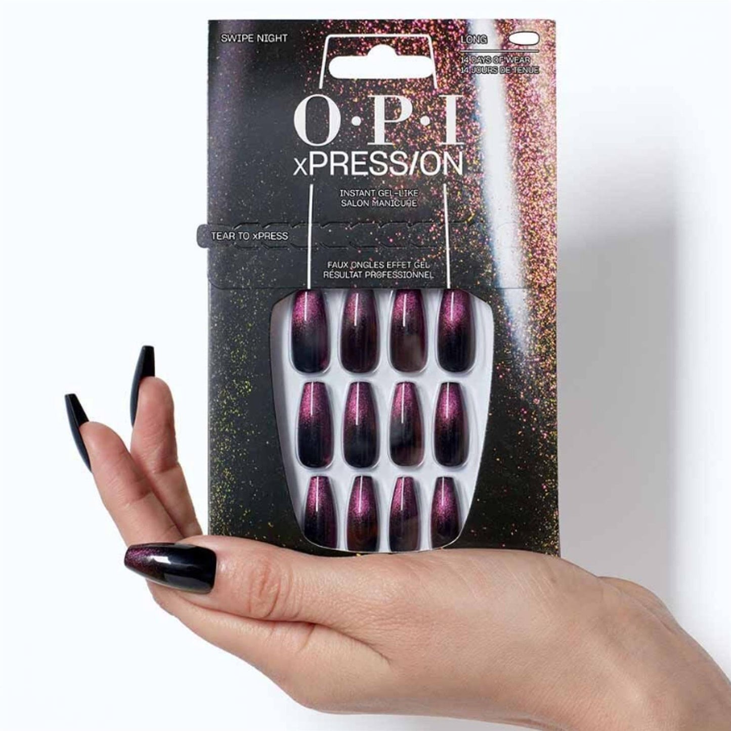 OPI xPRESS/ON Classic Instant Gel Effect False Nails