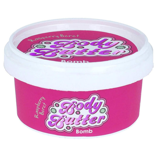 Bomb Cosmetics Body Butter - Raspberry Beret - 210ml
