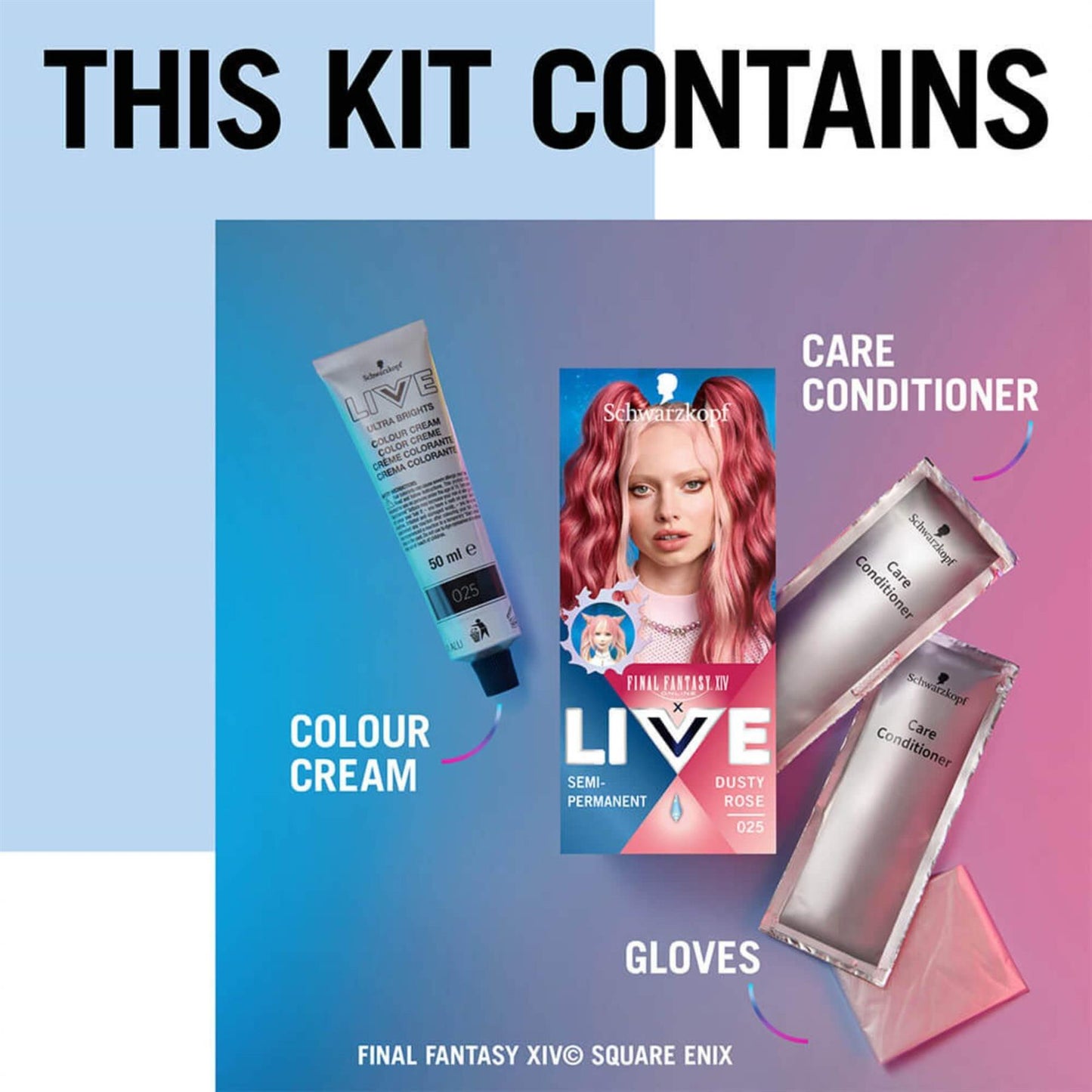 Schwarzkopf Live Ultra Brights Or Pastel - Final Fantasy