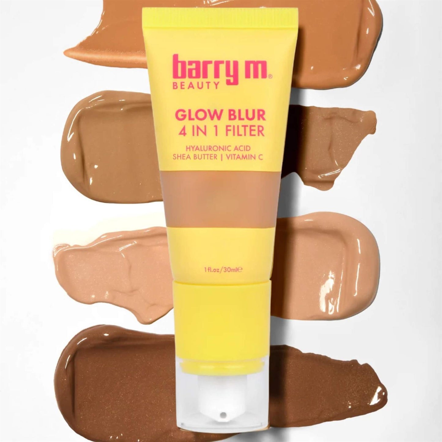 Barry M Glow Blur Tinted Moisturiser 4 in 1 Filter 30ml