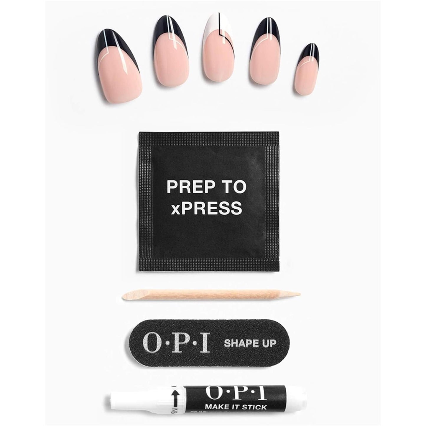 OPI xPRESS/ON Classic Instant Gel Effect False Nails