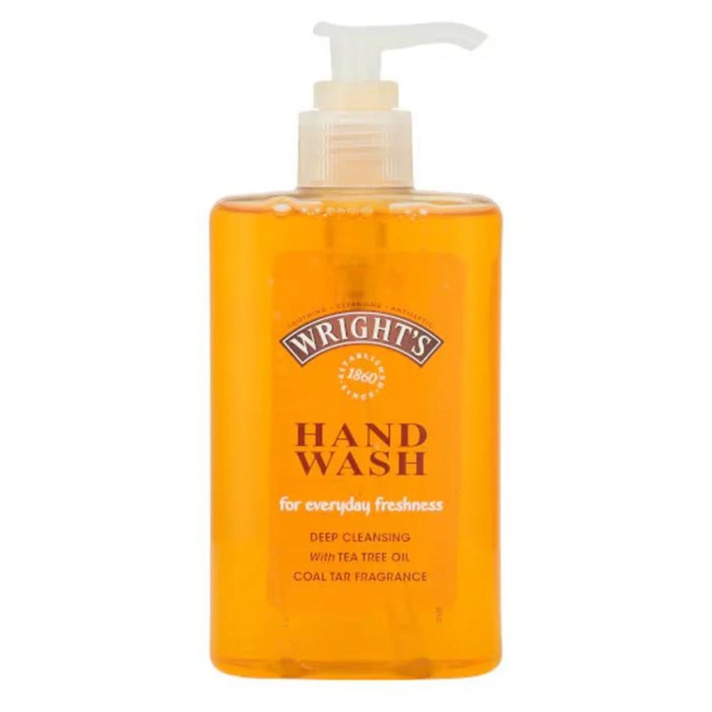 Wrights Tea Tree & Coal Tar Hand Wash - 250ml