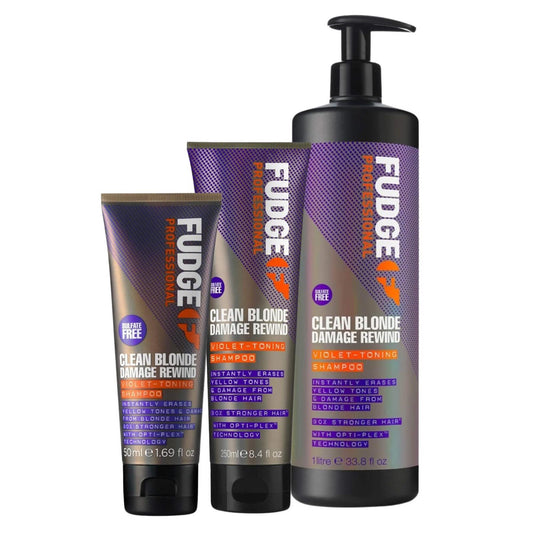 Fudge Professional Clean Blond Damage Rewind Shampoo