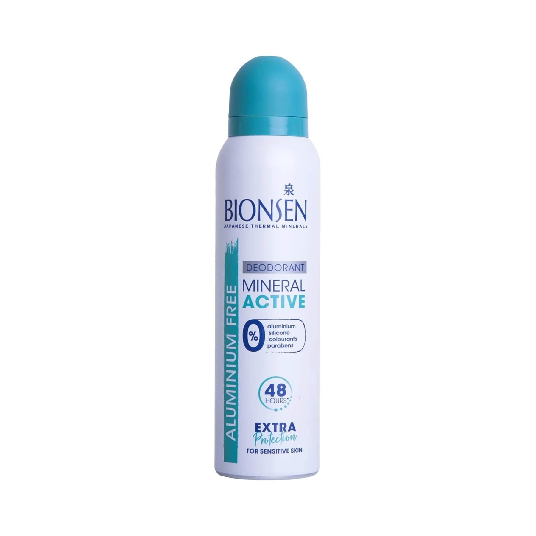 Bionsen Mineral Active Deodorant Spray 150ml – 123 Hair & Beauty