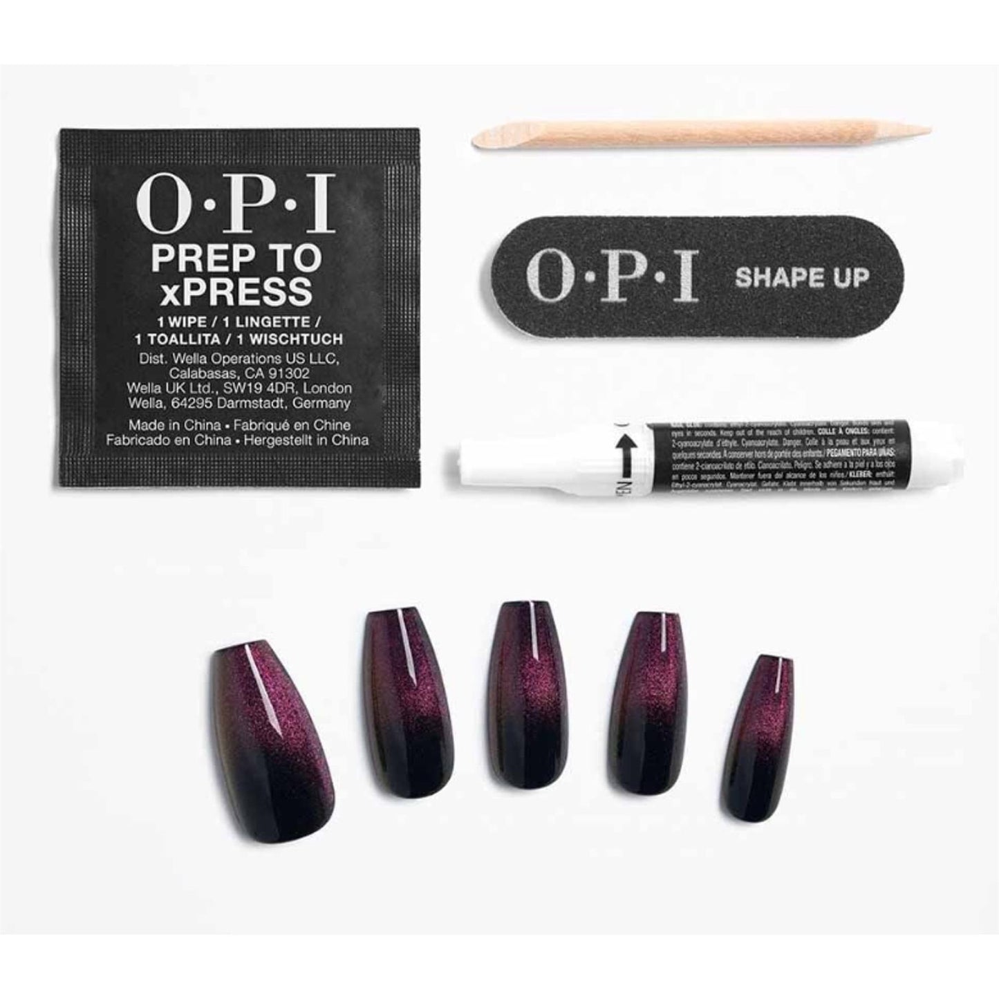 OPI xPRESS/ON Classic Instant Gel Effect False Nails