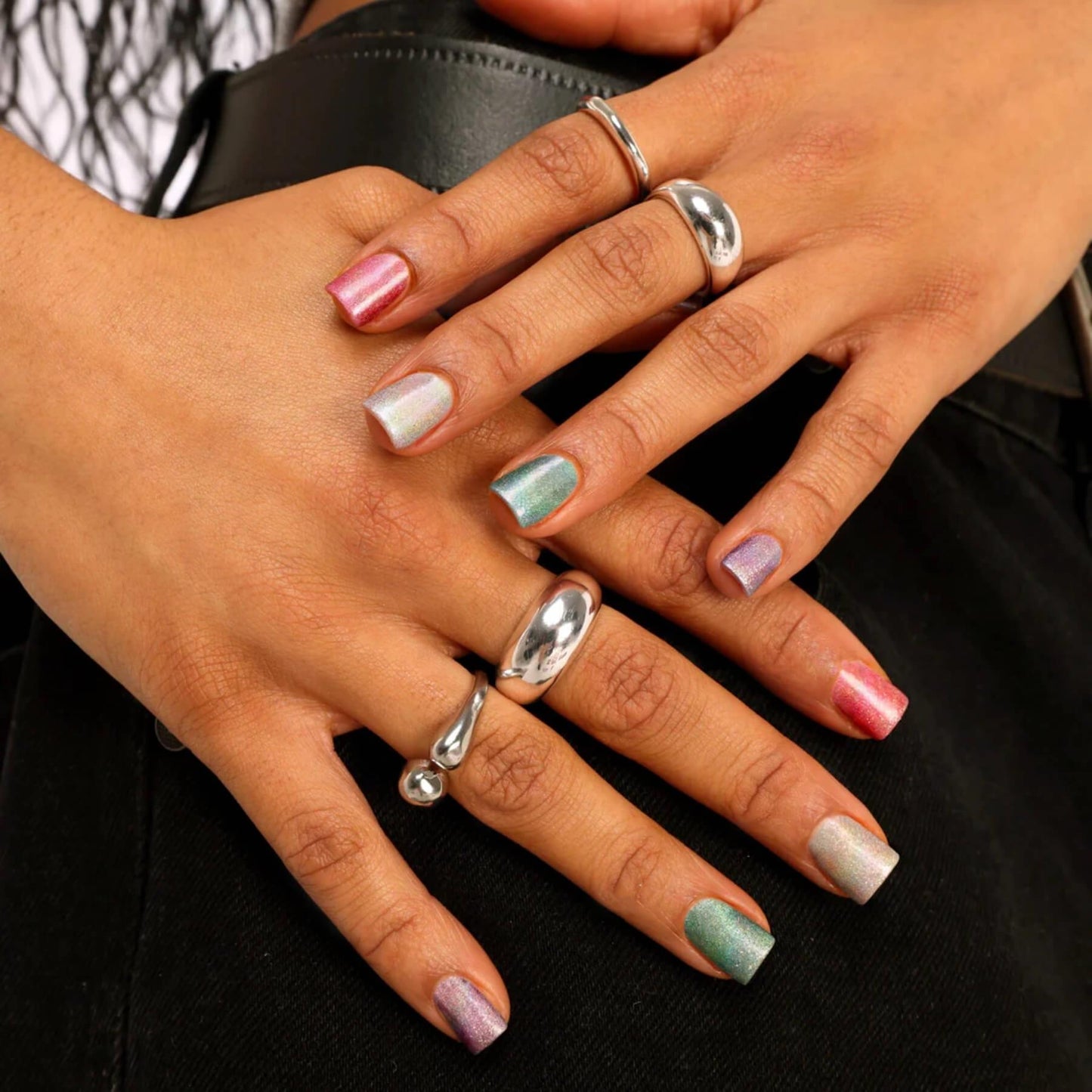 Barry M Holochrome Holographic Effect Nail Paint 10ml